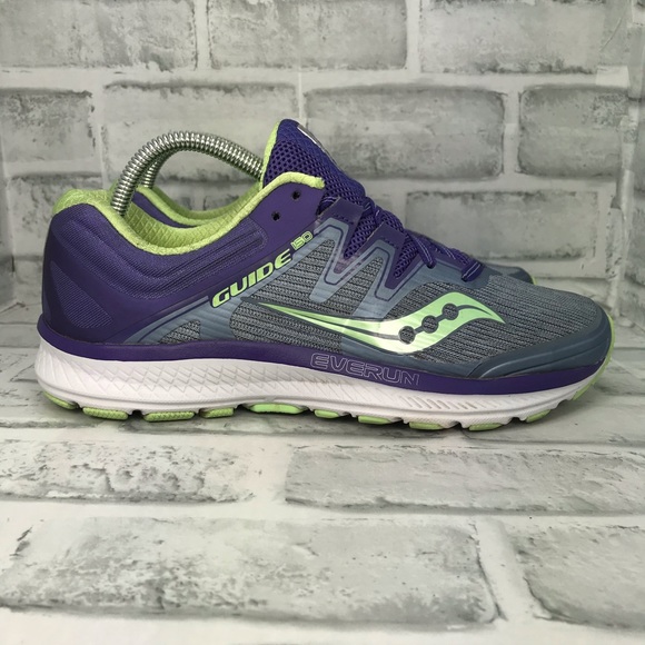 saucony purple running shoes